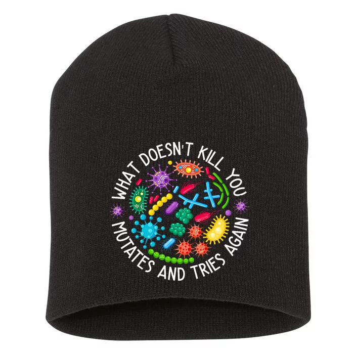 What DoesnT Kill You Mutates And Tries Again Lab Week 2024 Short Acrylic Beanie