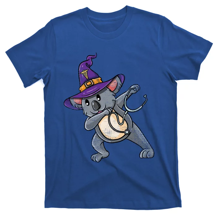 Witch Dabbing Koala Nurse Vintage Great Gift T-Shirt