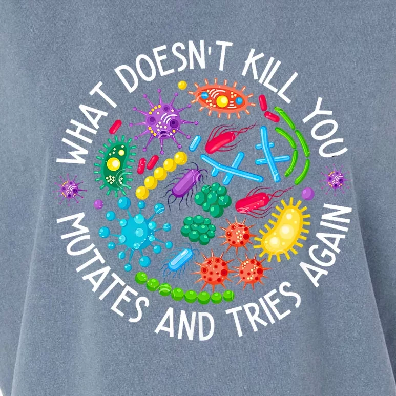 What DoesnT Kill You Mutates And Tries Again Lab Week 2024 Garment-Dyed Women's Muscle Tee