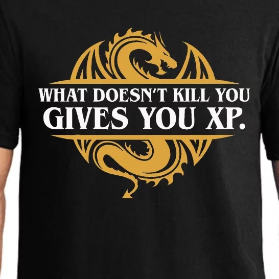 What Doesnt Kill You Gives You X.P Rpg Gamers Pajama Set