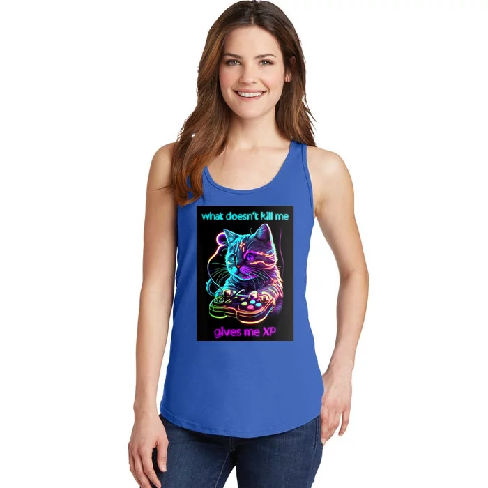 What DoesnT Kill Me Gives Me Xp Ladies Essential Tank