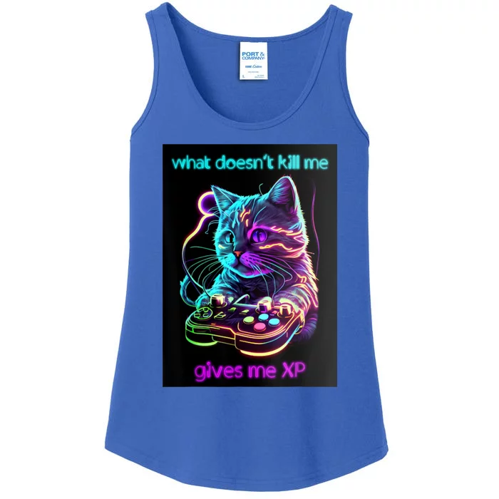 What DoesnT Kill Me Gives Me Xp Ladies Essential Tank