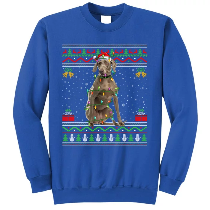 Weimaraner Dog Lover Matching Ugly Weimaraner Christmas Gift Sweatshirt