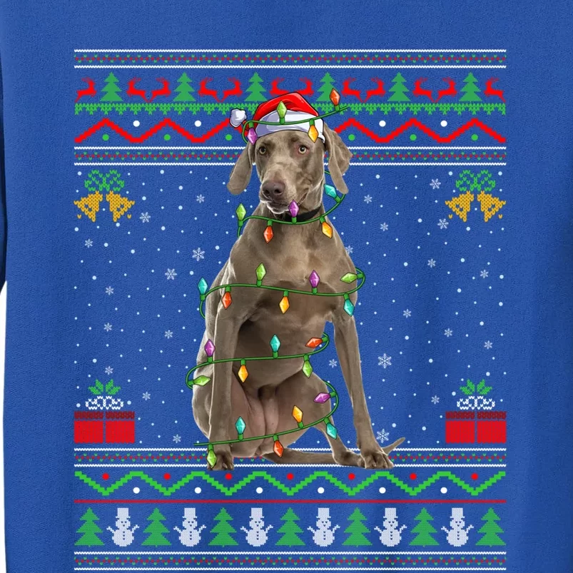 Weimaraner Dog Lover Matching Ugly Weimaraner Christmas Gift Tall Sweatshirt