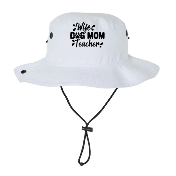 Wife Dog Mom Teacher Funny Appreciation Gift Legacy Cool Fit Booney Bucket Hat