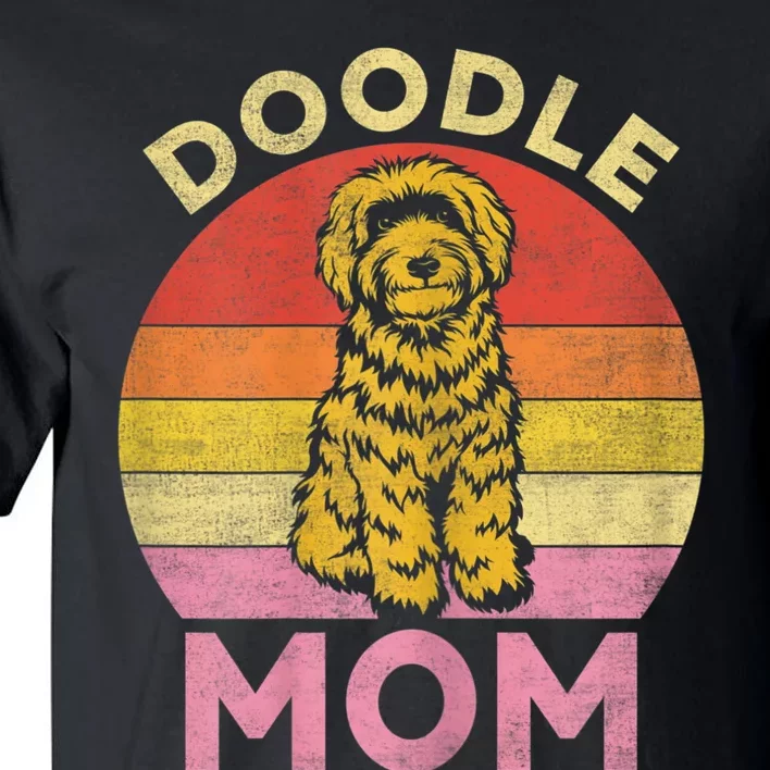 Womens Doodle Mom Aussie Doodle & Goldendoodle Mothers Day Mama Tall T-Shirt