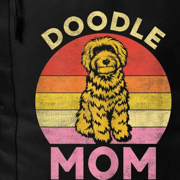 Womens Doodle Mom Aussie Doodle & Goldendoodle Mothers Day Mama Daily Commute Backpack