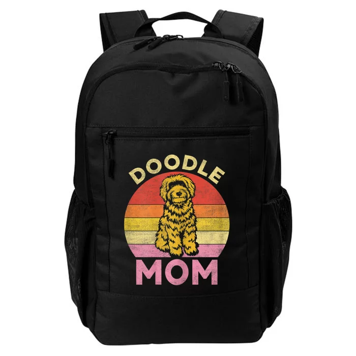 Womens Doodle Mom Aussie Doodle & Goldendoodle Mothers Day Mama Daily Commute Backpack