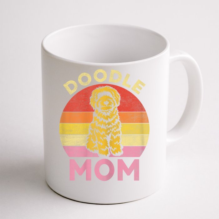 Womens Doodle Mom Aussie Doodle & Goldendoodle Mothers Day Mama Front & Back Coffee Mug