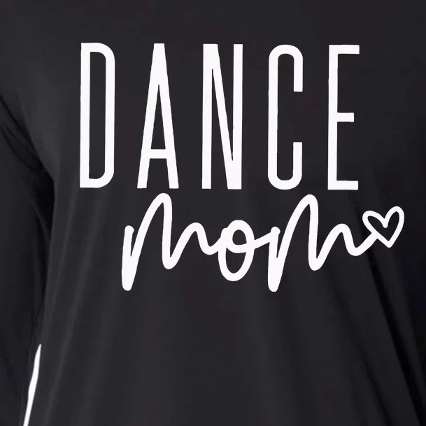 Womens Dance Mom Ballet Dancing Mom Life Girl Women Dance Mama Cooling Performance Long Sleeve Crew