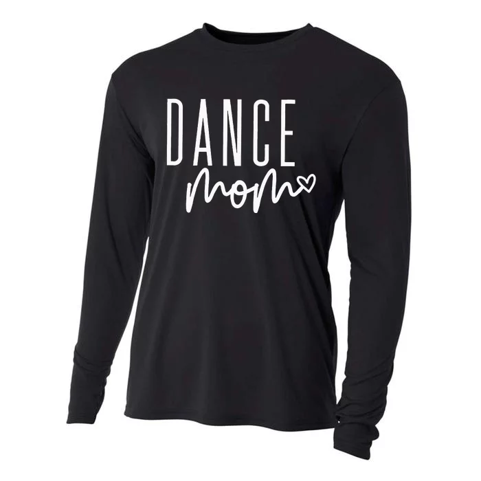 Womens Dance Mom Ballet Dancing Mom Life Girl Women Dance Mama Cooling Performance Long Sleeve Crew