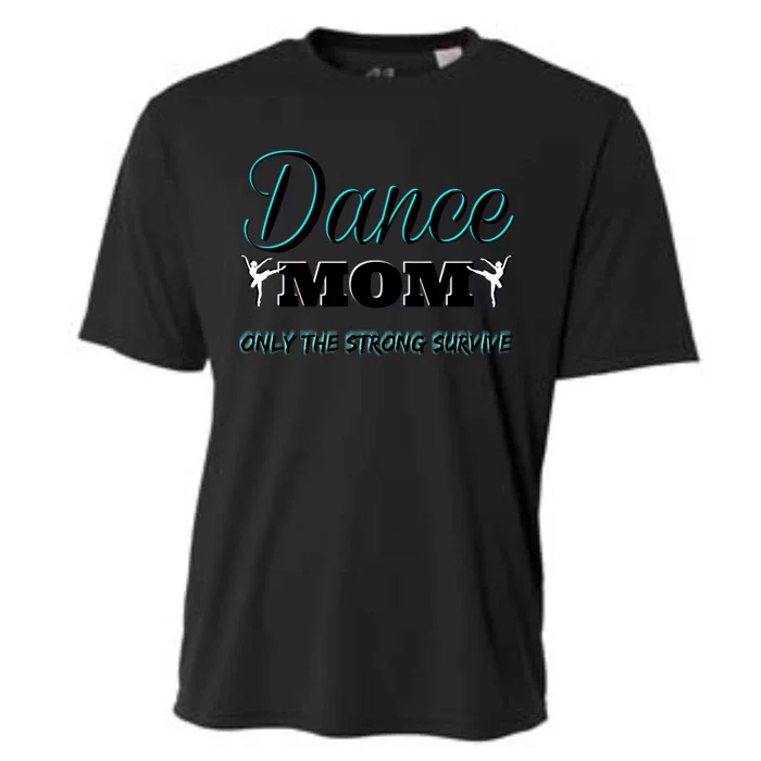 Wo Dance Mom Ballet Ballerina Hip Hop Tap Dance Gift Cooling Performance Crew T-Shirt