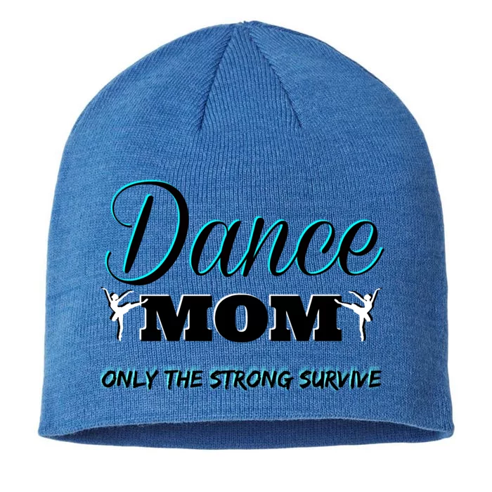 Wo Dance Mom Ballet Ballerina Hip Hop Tap Dance Gift 8 1/2in Sustainable Knit Beanie