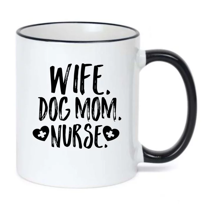 Wife Dog Mom Nurse Shirt Owner Lover Mother's Day Gift Son Black Color Changing Mug