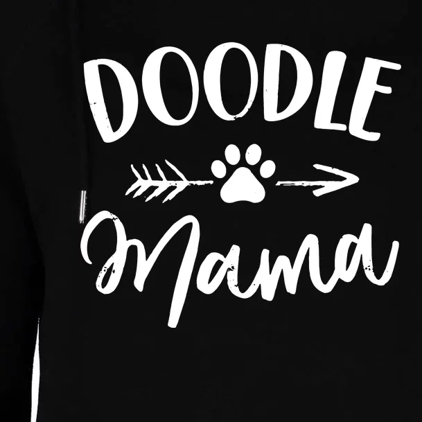 Womens Doodle Mama GoldenDoodle Labradoodle Lover Pet Owner Dog Mom Womens Funnel Neck Pullover Hood