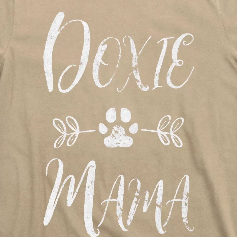 Womens Doxie Mama Dachshund Weiner Owner Funny Dog Mom T-Shirt