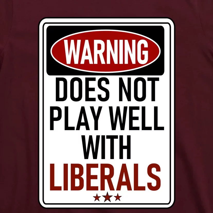 Warning: Does Not Play Well With Yankees cotton t-shirt