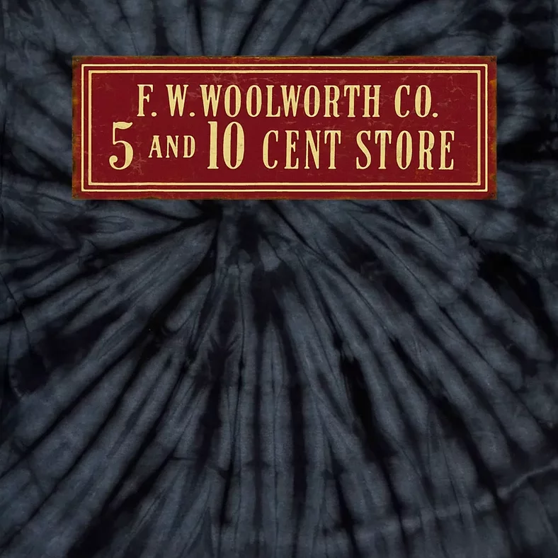 Woolworth Defunct Old Store Tie-Dye T-Shirt