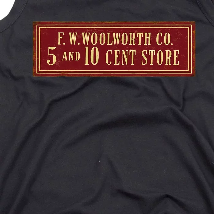 Woolworth Defunct Old Store Tank Top