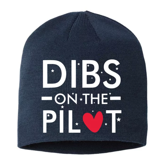 Womens Dibs On The Pilot 8 1/2in Sustainable Knit Beanie