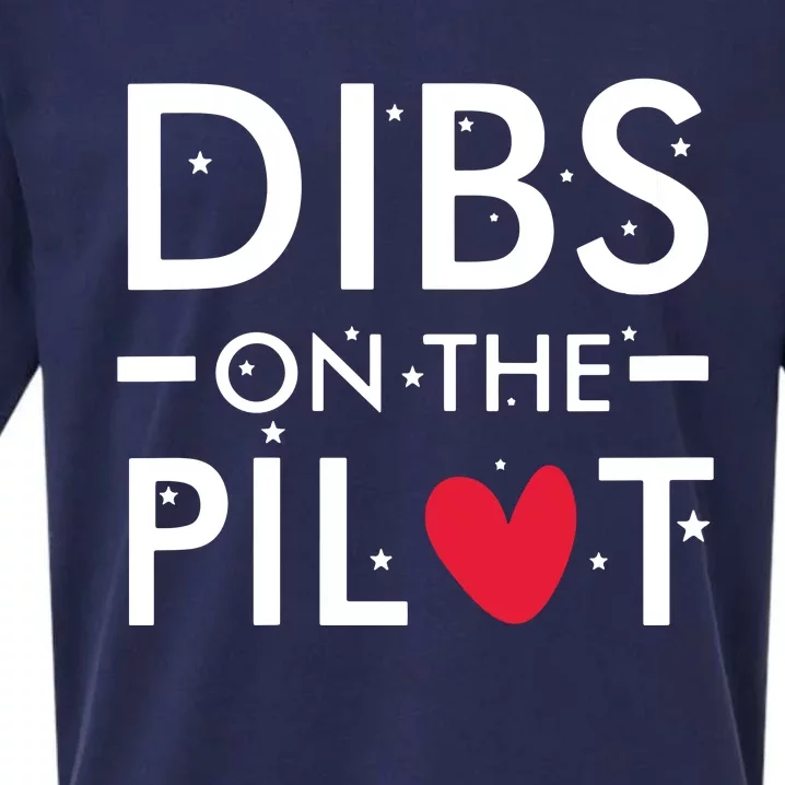 Womens Dibs On The Pilot Sueded Cloud Jersey T-Shirt