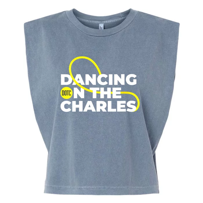 Womens Dancing On The Charles DOTC House Music Dance Party Boston Garment-Dyed Women's Muscle Tee