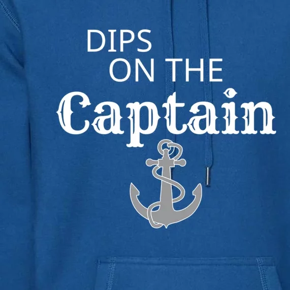 Wife Dibs On The Captain Funny Captain Gift Premium Hoodie