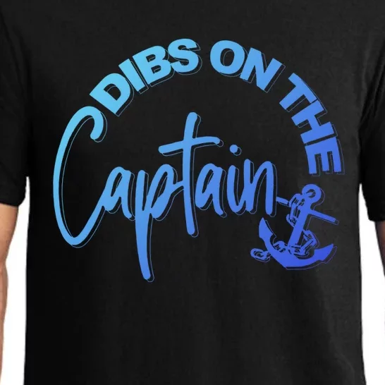 Wife Dibs On The Captain Gift Pajama Set