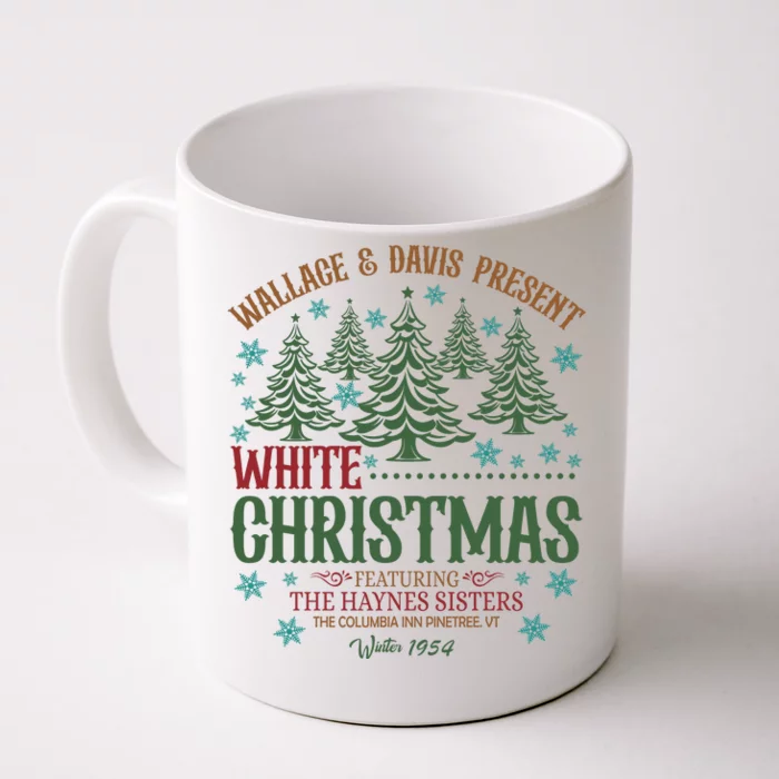 Wallace & David Present White Christmas Wallace & David Christmas M Front & Back Coffee Mug