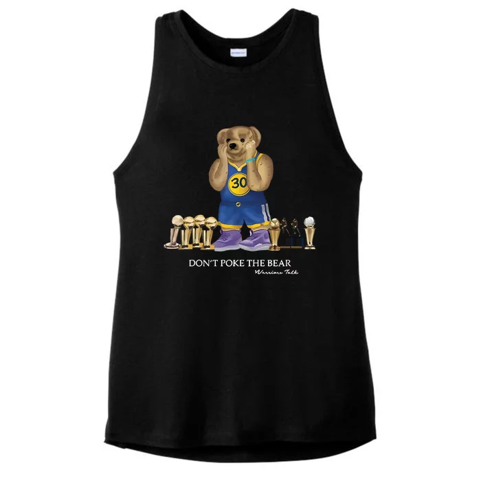 Warriorstalk Dont Poke The Bear Ladies Tri-Blend Wicking Tank