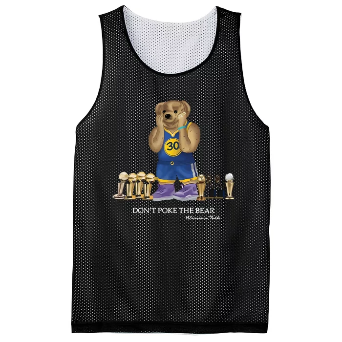 Warriorstalk Dont Poke The Bear Mesh Reversible Basketball Jersey Tank