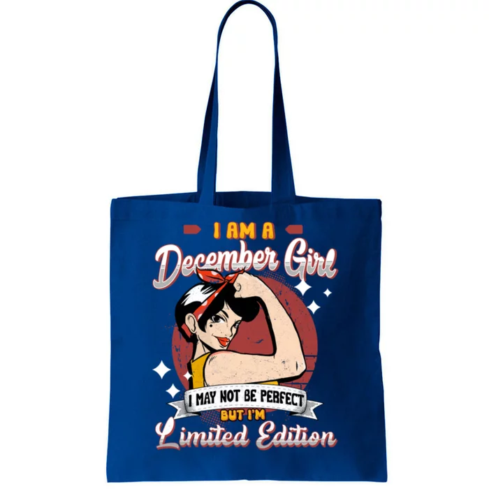 Wo December Queen Birthday Sagittarius Capricorn Funny Gift Tote Bag