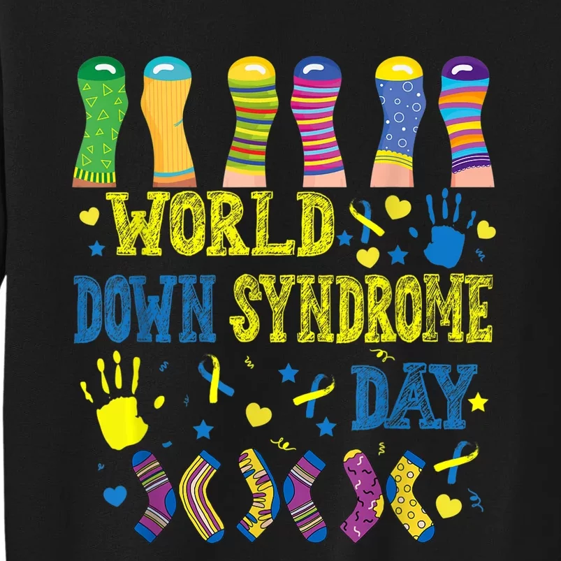 World Down Syndrome Day Awareness Socks 21 March Boy Girl Sweatshirt