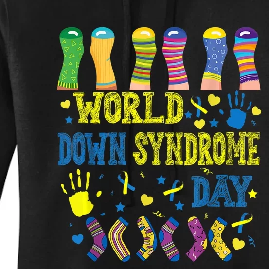 World Down Syndrome Day Awareness Socks 21 March Boy Girl Women's Pullover Hoodie