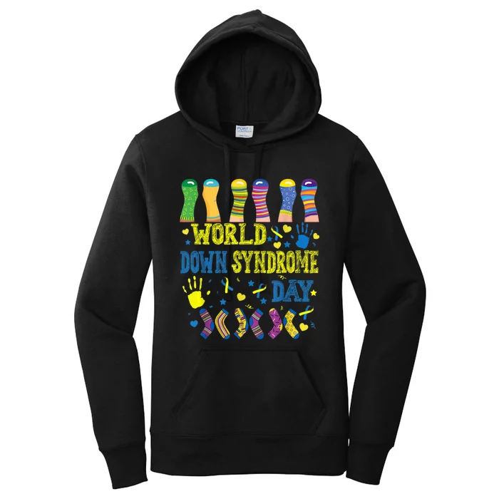 World Down Syndrome Day Awareness Socks 21 March Boy Girl Women's Pullover Hoodie