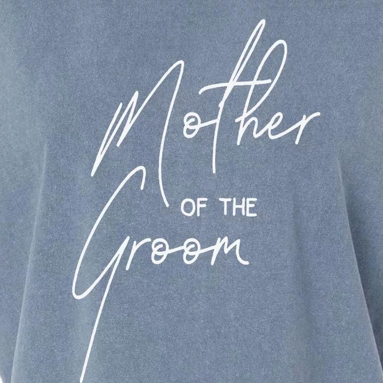 Wedding Day Shower For Mom Groom Party Mother Of The Groom Garment-Dyed Women's Muscle Tee