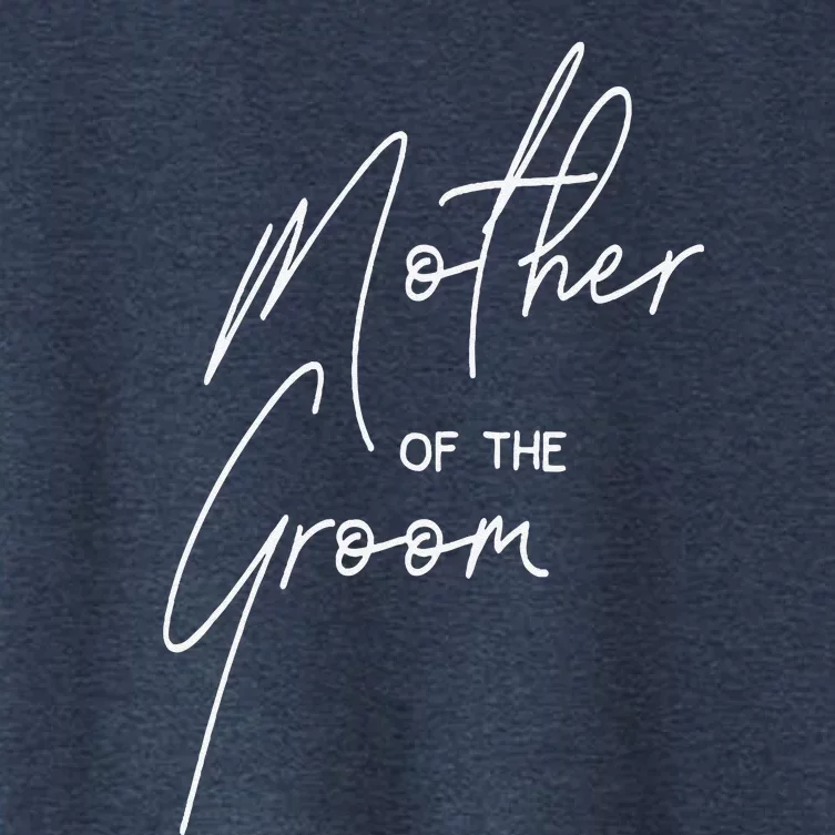 Wedding Day Shower For Mom Groom Party Mother Of The Groom Women's Crop Top Tee