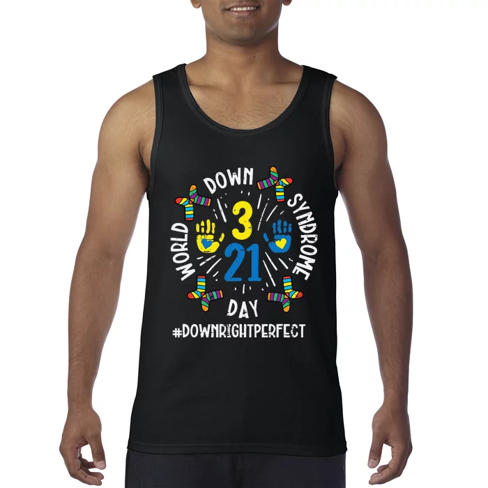 World Down Syndrome Day 321 Awareness Support Tank Top