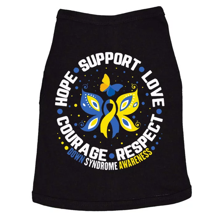 World Down Syndrome Day Awareness Hope Love Support Doggie Tank