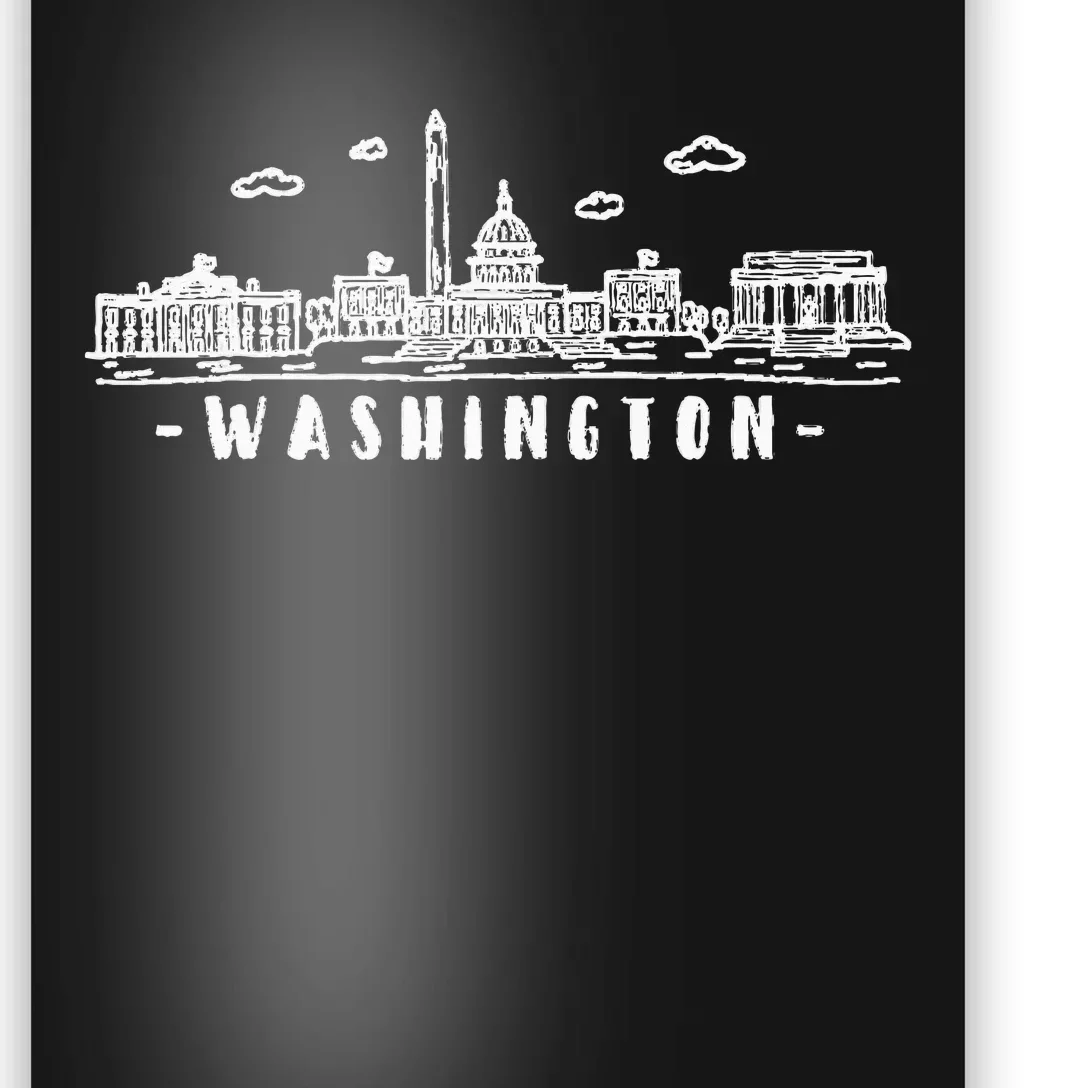 Washington Dc Skyline Poster