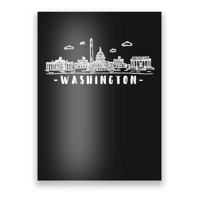 Washington Dc Skyline Poster