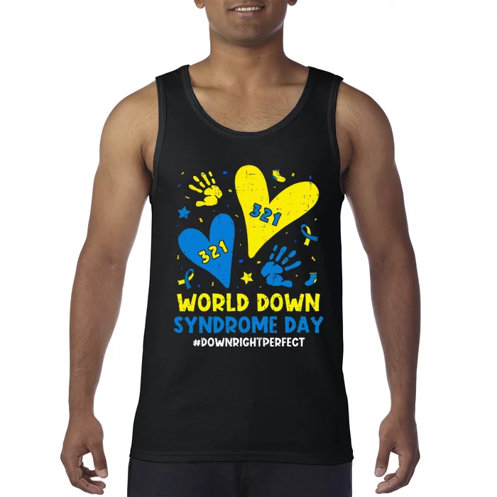 World Down Syndrome Day 321 Awareness Support Tank Top