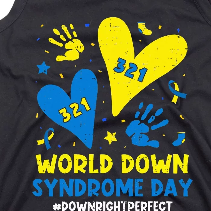 World Down Syndrome Day 321 Awareness Support Tank Top