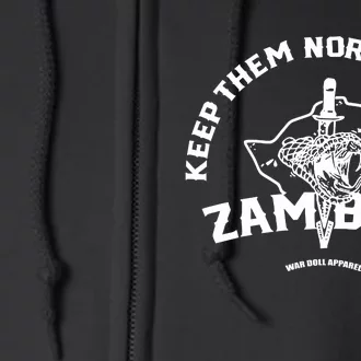 War Doll Store North Of The Zambezi Full Zip Hoodie