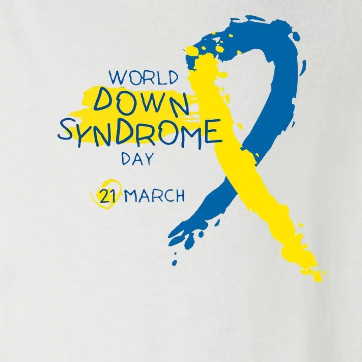 World Down Syndrome Day March 21st Toddler Long Sleeve Shirt