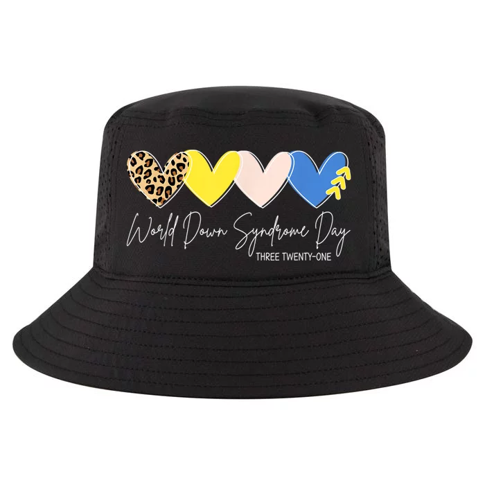 World Down Syndrome Awareness Day 3.21 Trisomy Support Cool Comfort Performance Bucket Hat