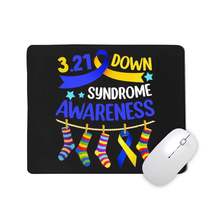 World Down Syndrome Day Awareness Socks 21 March Mousepad