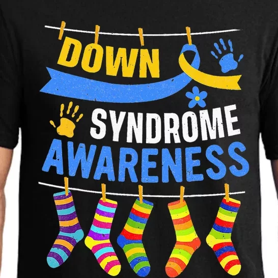 World Down Syndrome Day Awareness Socks 21 March Pajama Set