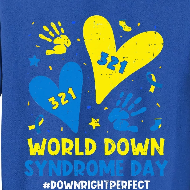 World Down Syndrome Day 321 Awareness Support Sweatshirt