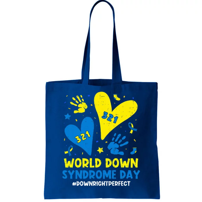 World Down Syndrome Day 321 Awareness Support Tote Bag